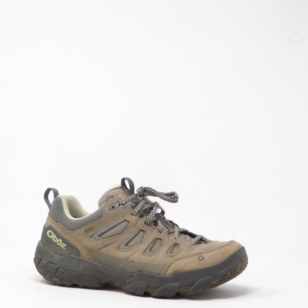 Oboz Womens Sawtooth II Low B-DRY Hiking Shoes Brown Waterproof 8